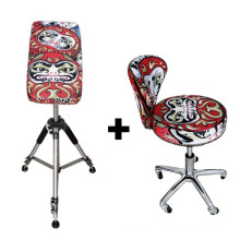 YABA Adjustable Printed Chair Stainless Steel Tattoo Armrest
